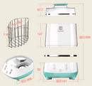 Baby bottle sterilizer with drying multi-function baby bottle steam sterilization pot disinfection cabinet