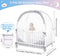Baby Crib Tent in See-Through Safety Mosquito Net Portable Baby Tent for Travel Avoid Baby Climbing Out Pop up Baby Tent