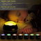 Moredig Baby Projector Light, 8 Colors Sensory Lights with 360 Degree Starry Sky and Ocean, Baby Sensory Toy for Baby Birthday Children'S Day Gifts for Kids, Bedroom Décor - Black