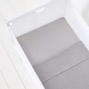 Snüz 3 Piece Crib Bedding Set – 100% Jersey Cotton – Blanket and Crib Sheets – Grey