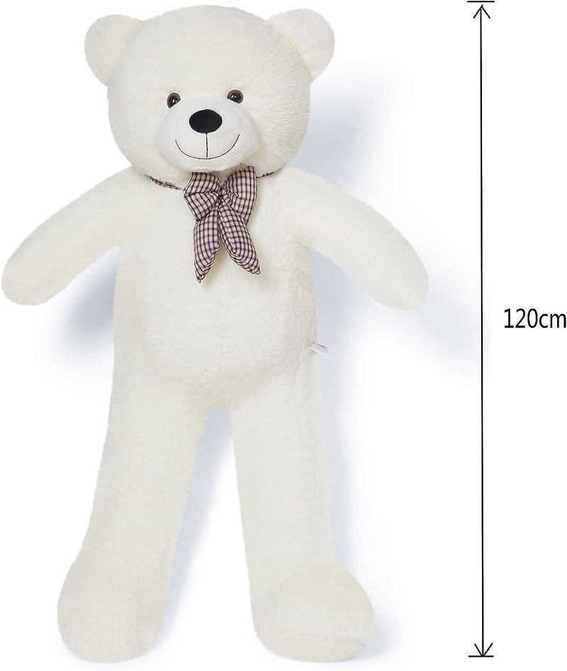 Yunnasi Giant Teddy Bear 120Cm XXL Large Stuffed Animals Plush Toy Gift for Children,Girlfriend,Birthday,Party