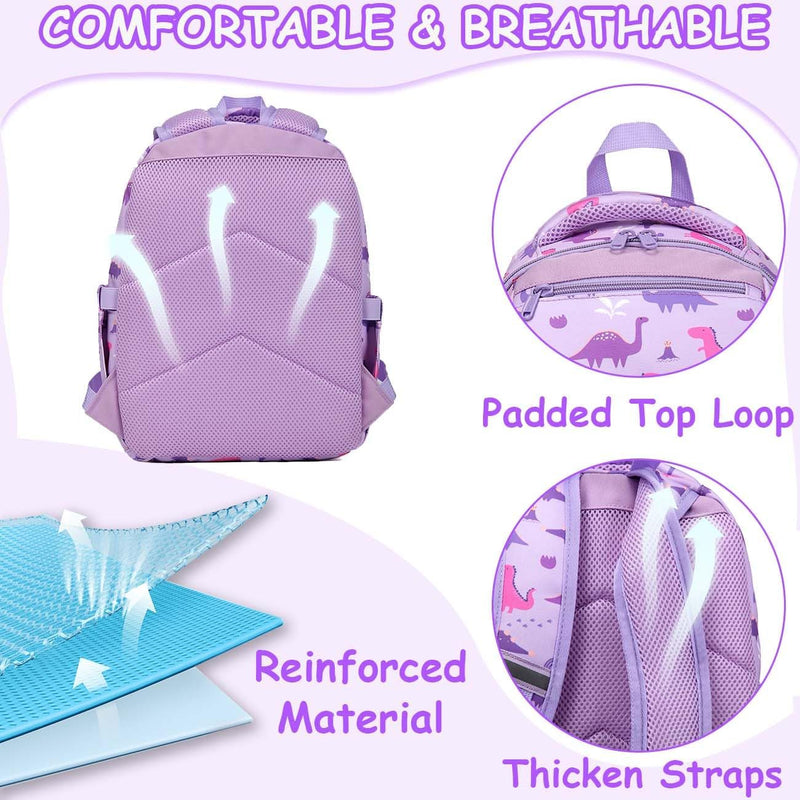 VASCHY Kids Backpack, Water Resistant Children'S Rucksack Cute Lightweight School Bag for Boys Girls Daycare Travel