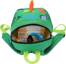 DD Toddler Boys Girls Kids Dinosaur Backpack, Cartoon Safety Anti-Lost Strap Rucksack with Reins