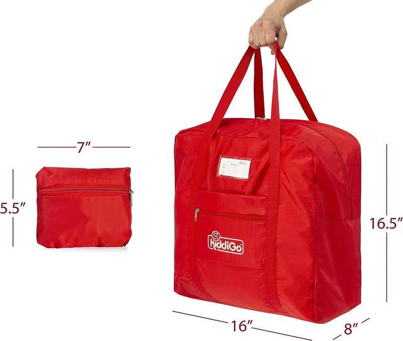 Kiddi Go Backless Booster Seat Bag (Red)