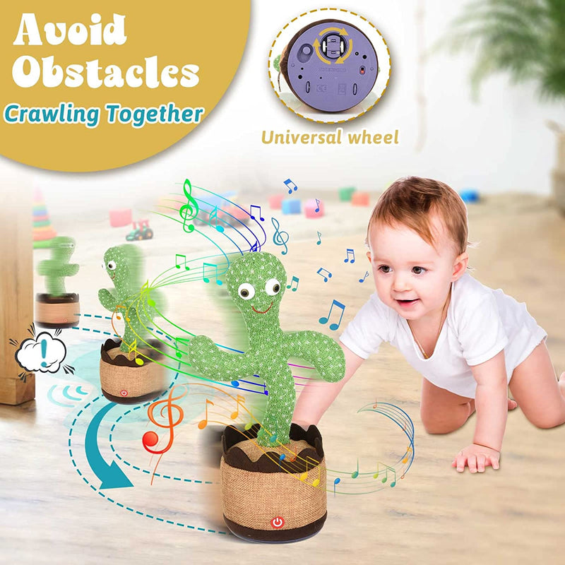 Ykgutilu Dancing Toys, Singing Electronic Baby Toys,Interactive Toys Mimicking Repeats What You Say,Great Gifts for 3 4 5 6 7 Year Old Boy Girl Kids