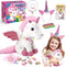 Qukir Unicorn Gifts for 3-10 Year Old Girls, Stuffed Animals Unicorn Toys for 3-10 Year Old Girls Gifts Unicorn Teddy Birthday Gifts for 3 4 5 6 7 8 Year Old Girls Toys Unicorn Soft Toys for Girls
