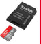 Sandisk 128GB Ultra Microsdxc Card + SD Adapter up to 140 Mb/S with A1 App Performance UHS-I Class 10 U1