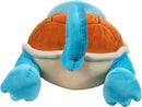Pokémon PKW0220 45 Cm Schiggy 18-Inch Sleeping Squirtle-Cuddly Must Have for Pokemon Fans-Plush Perfect for Traveling, Car Rides, Nap, Play Time, Multi