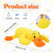 30CM Yellow Duck Plush Toy Cute Plush Stuffed Animal Duck Soft Toy Duck Gifts for Kids Boys Girls Adult