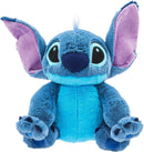 Disney Store Official Stitch Medium Soft Toy for Kids, 38Cm/15”, Cuddly Character with Fuzzy Texture and Embroidered Details, Flexible Floppy Ears - Suitable for Ages 0+