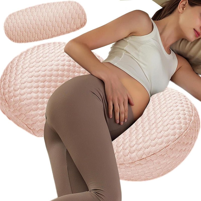 Vigcebit Maternity Pillow for Pregnant Women - Soft Pregnancy Body Pillow | Soft Pregnancy Body Pillow, Pregnancy Must Haves, Pregnant Mom Essentials, Full Support Cushion for Back, Belly and Legs