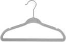 Unisex Baby Hangers and Wardrobe Dividers - the Ultimate Nursery Closet Organizer with 7X Baby Size Dividers (Infant Newborn Clothing to 24 Months) and 20X Velvet Hangers for Baby Clothes