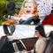 Handfun [2023 Upgraded] 5000Mah Stroller Fan, 5-26 Hours Long Last Stroller Fan Flexible Tripod Clip on for Baby, 360°Rotation Portable Rechargeable Fan for Car Seat Crib Bike Treadmill Peloton