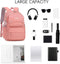 Backpack for Girls, Children'S Backpack, School Bag for Teens Girls, Multi-Pocket Elementary Girls Bookbags, Waterproof Lightweight Casual Daypack, Travel Laptop Bag